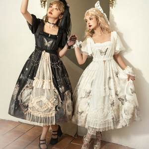Mechanical Butterfly Classic Lolita Dress OP (UN161)
